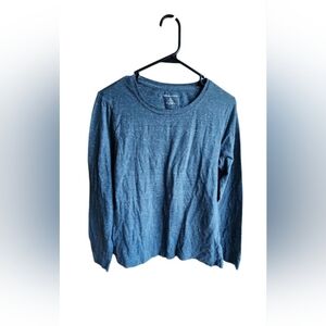 Northcrest Long Sleeve Shirt Heathered Blue Small
